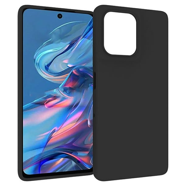 SKALO Motorola Moto G75 5G Matsort Ultratynd TPU Cover - Sort SKALO Motorola Moto G75 5G Matsort Ultratynd TPU Cover - Sort