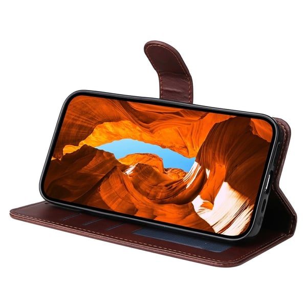 SKALO Motorola Moto G75 5G PU-læder Flip Cover