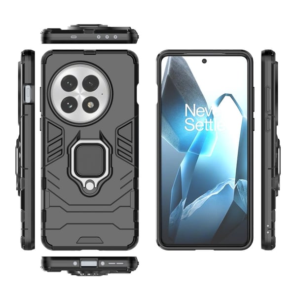SKALO OnePlus 13 Armor Metallring Cover - Sort