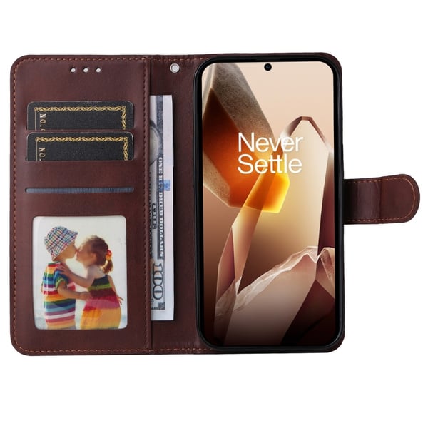 SKALO OnePlus 13 PU-nahka Lompakkokotelo