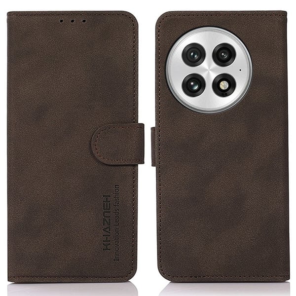 SKALO OnePlus 13 KHAZNEH Lompakkokotelo - Ruskea