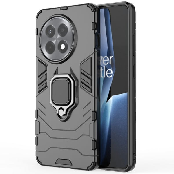 SKALO OnePlus 13R Armor Metallring Cover - Sort
