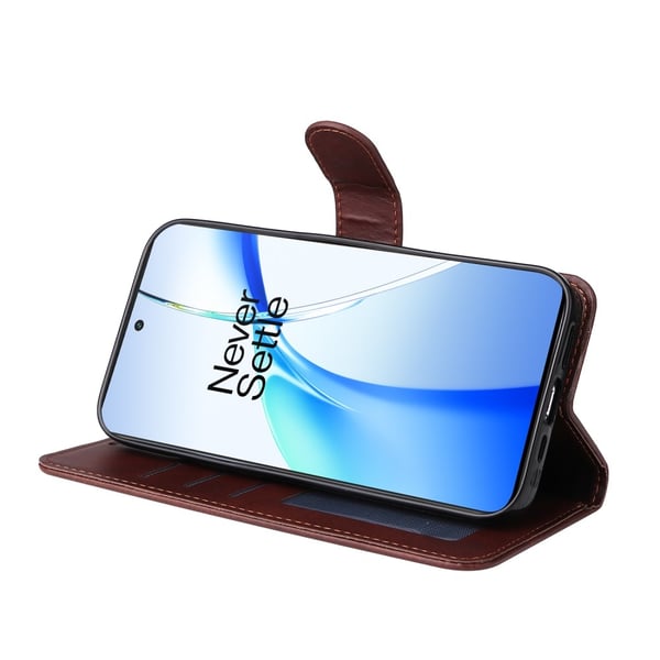 SKALO OnePlus 13R PU-læder Flip Cover