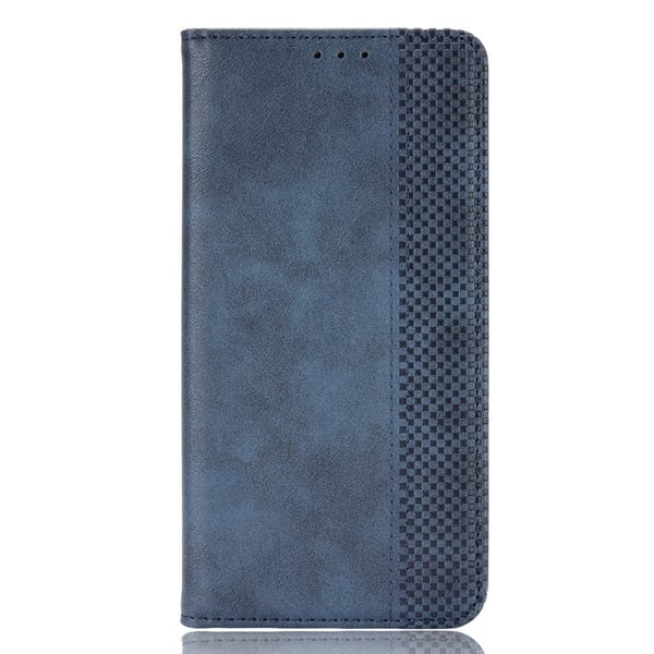 SKALO OnePlus 13R Embossed Premium Flip Cover - Blå