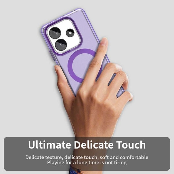 SKALO Xiaomi Redmi Note 14 5G Candy Series Hybrid Cover - Lilla