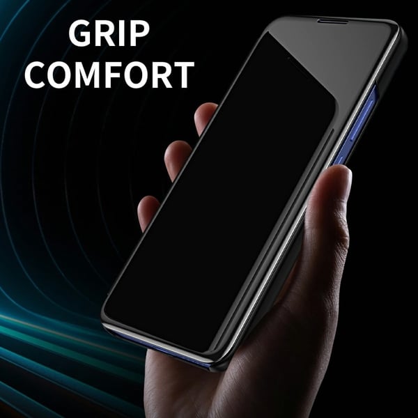 SKALO Xiaomi Redmi Note 14 5G Clear View Flip Cover - Lilla