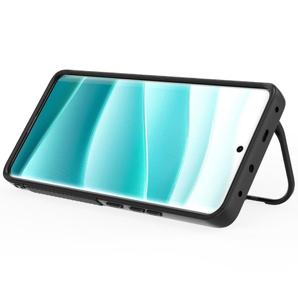 SKALO Xiaomi Redmi Note 14 Pro 5G Ripple Texture Cover - Sort