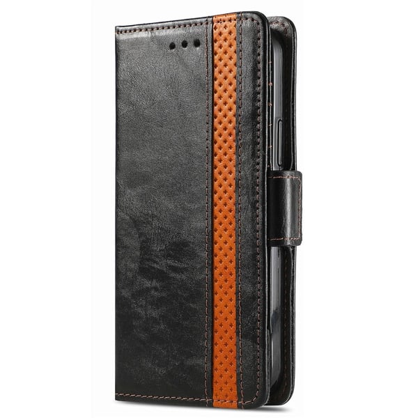SKALO Xiaomi Redmi Note 14 Pro 5G CASENEO 002 Premium Flip Cover - Sort