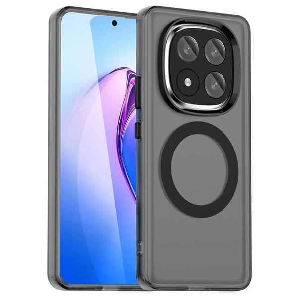 SKALO Xiaomi Redmi Note 14 Pro+ 5G Candy Series Hybrid Cover - Sort SKALO Xiaomi Redmi Note 14 Pro+ 5G Candy Series Hybrid Cover - Sort