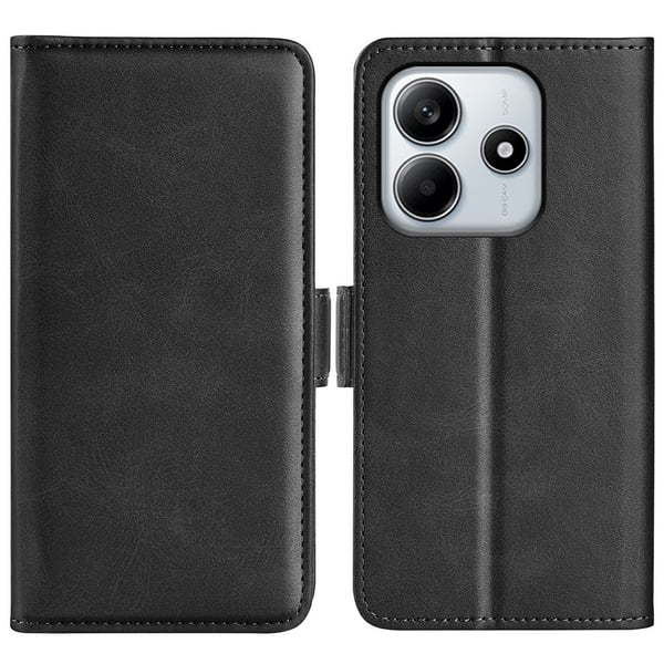 SKALO Xiaomi Redmi Note 14 4G Premium ID Flip Cover - Sort