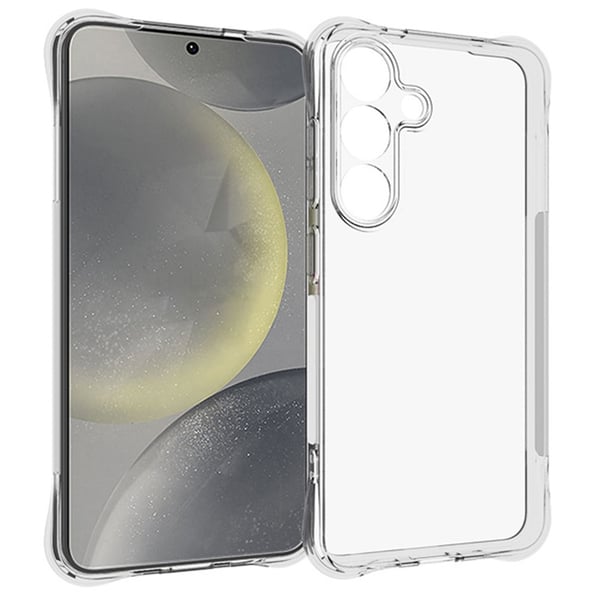 SKALO Samsung S25 Extra strong TPU Suojakuori - Läpinäkyvä