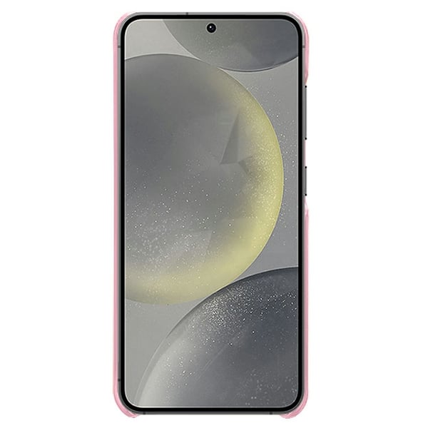 SKALO Samsung S25 PU-Læder Kortholder Cover - Rosa guld