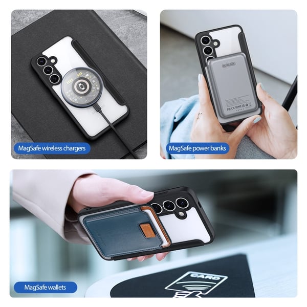 DUX DUCIS Samsung S25 Skin X Pro Flip Cover - Sort