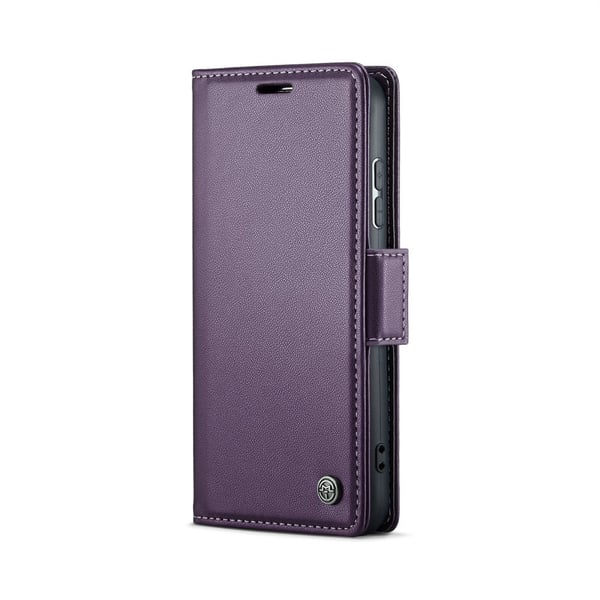 CaseMe Samsung S25 023 Series PU-Läder Flip Cover - Lilla