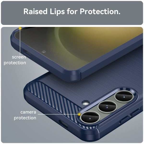 SKALO Samsung S25+ Armor Carbon Cover
