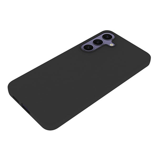 SKALO Samsung S25+ Mattsort Ultratyndt TPU Cover - Sort