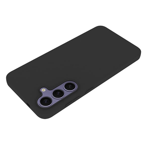 SKALO Samsung S25+ Mattsort Ultratyndt TPU Cover - Sort