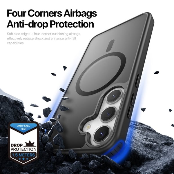 DUX DUCIS Samsung S25+ Yind Series Matte Finish Cover - Sort