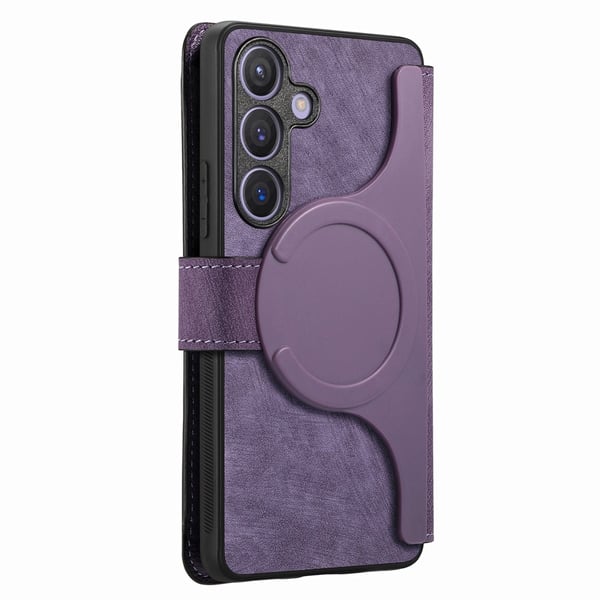 SKALO Samsung S25+ CASENEO MW-03 Flip Cover - Lilla
