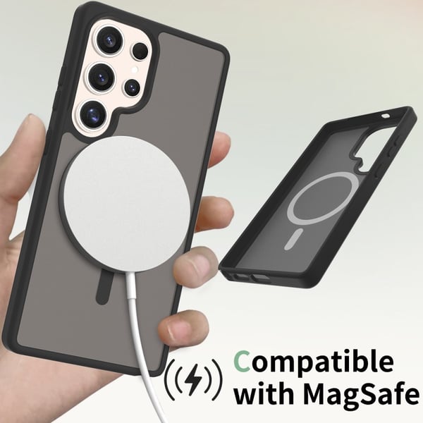 SKALO Samsung S25 Ultra Skin-touch Hybrid Cover - Lilla