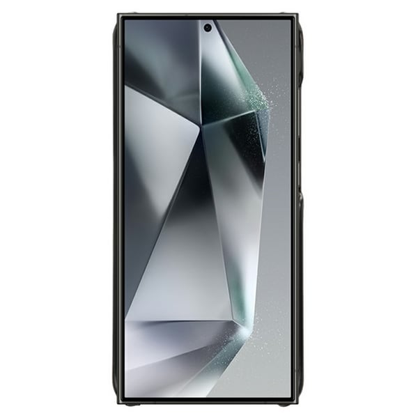 SKALO Samsung S25 Ultra PU-Læder Kortholder Cover - Sort