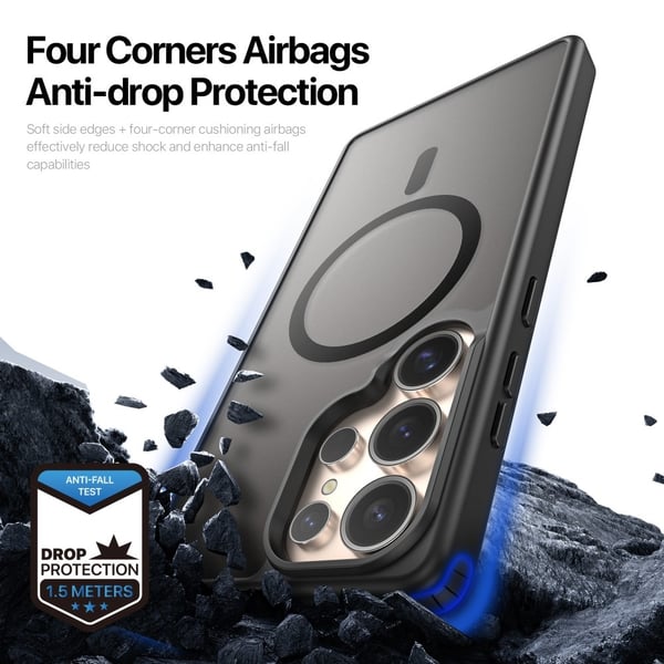 DUX DUCIS Samsung S25 Ultra Yind Series Matte Finish Cover - Sort