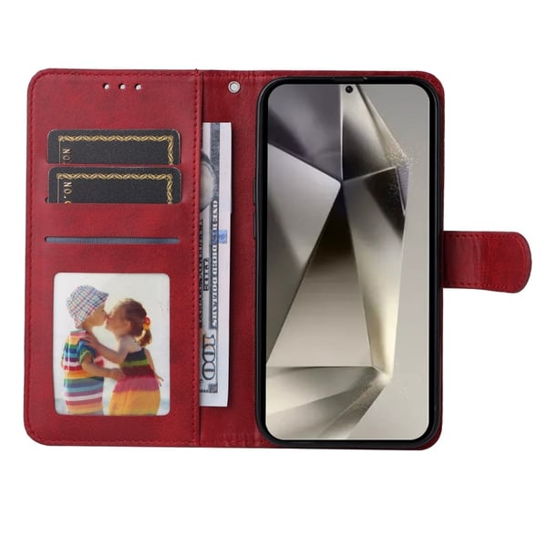 SKALO Samsung S25 Ultra PU-nahka Lompakkokotelo