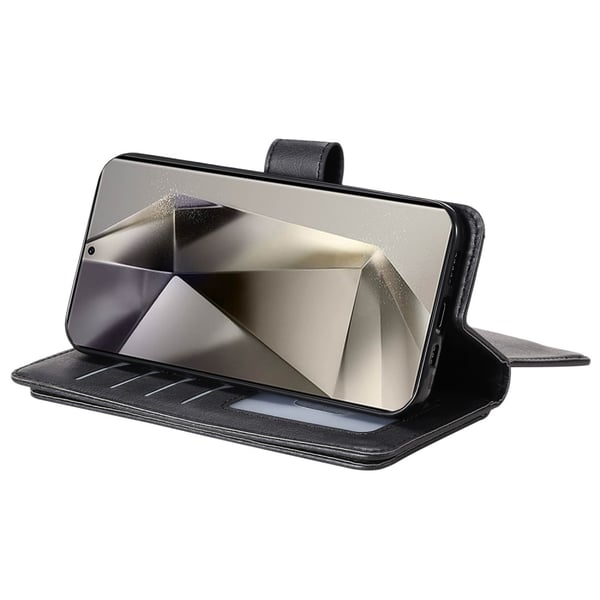 SKALO Samsung S25 Ultra KT 10-RUM Flip Cover - Sort