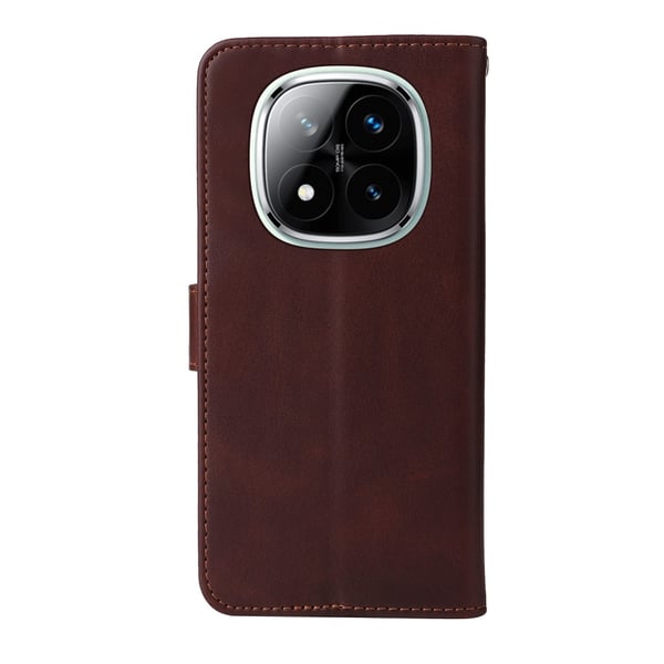 SKALO Xiaomi Redmi Note 14 Pro+ 5G PU-nahka Lompakkokotelo