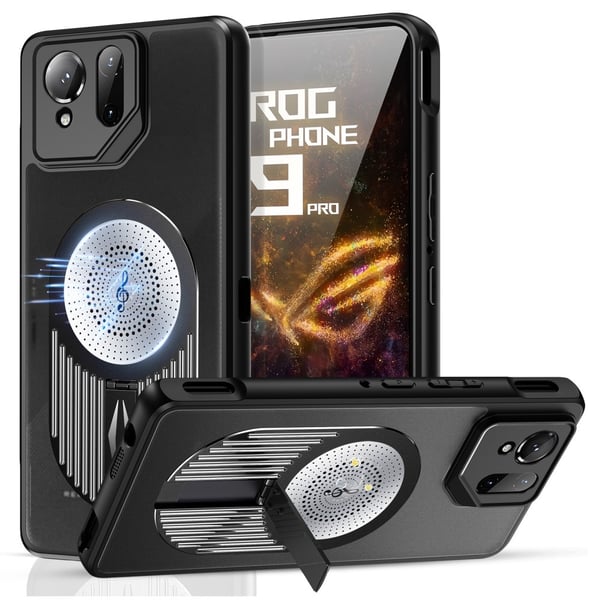 SKALO Asus ROG Phone 9 Pro 5G Graphene Heat Dissipation Cover - Sort
