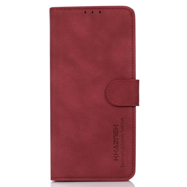 SKALO iPhone 16e KHAZNEH Lompakkokotelo - Punainen