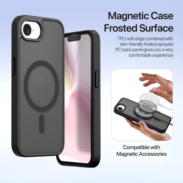 DUX DUCIS iPhone 16e Lawa Series Flip Cover - Sort