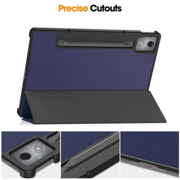SKALO Lenovo Idea Tab Pro Trifold Cover - Mørkeblå