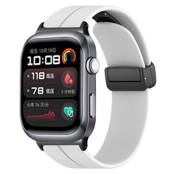 SKALO Huawei Watch D2 Silikoniranneke metallisolki Huawei Watch D2