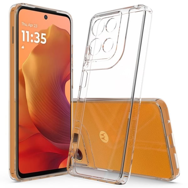 SKALO Motorola Moto G15 Power TPU+Akryl Cover - Gennemsigtig