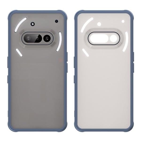 SKALO Nothing Phone (3a) 5G Color Bumper Frosted Cover - Blå