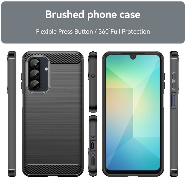 SKALO Samsung A26 5G Armor Carbon Cover