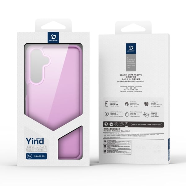 DUX DUCIS Samsung A26 5G Yind Series Cover - Pink
