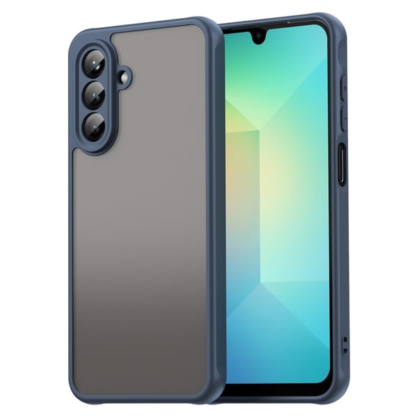 SKALO Samsung A26 5G Color Bumper Frosted Cover - Blå