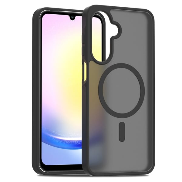 SKALO Samsung A26 5G Skin-touch Hybrid Cover - Sort SKALO Samsung A26 5G Skin-touch Hybrid Cover - Sort