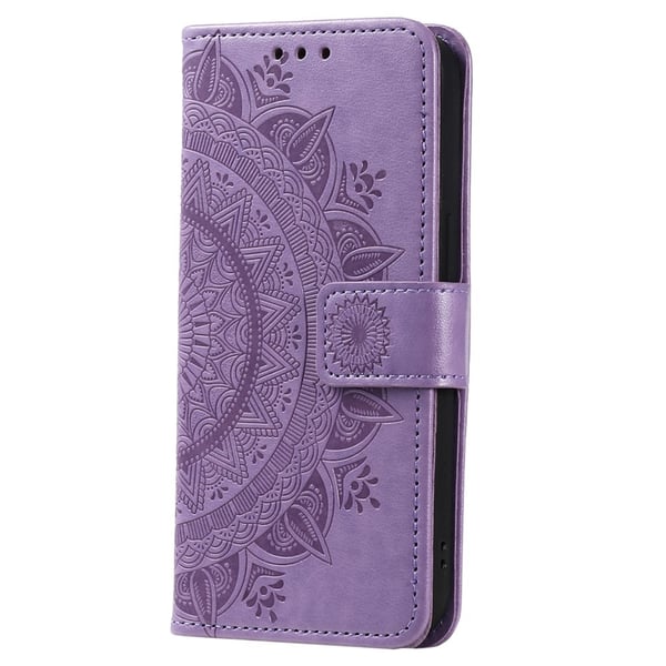 SKALO Samsung A26 5G Mandala Flip Cover - Lilla