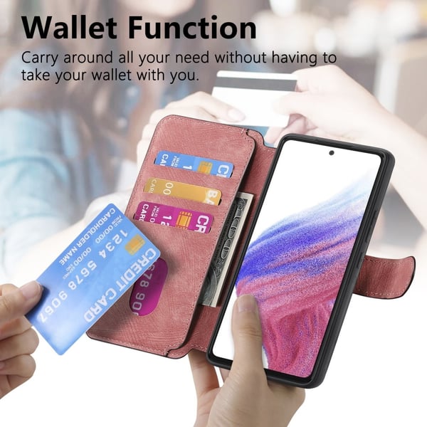 SKALO Samsung A26 5G CASENEO MW-03 Flip Cover - Pink