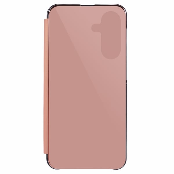 SKALO Samsung A36 5G Clear View Flip Cover - Rosa guld