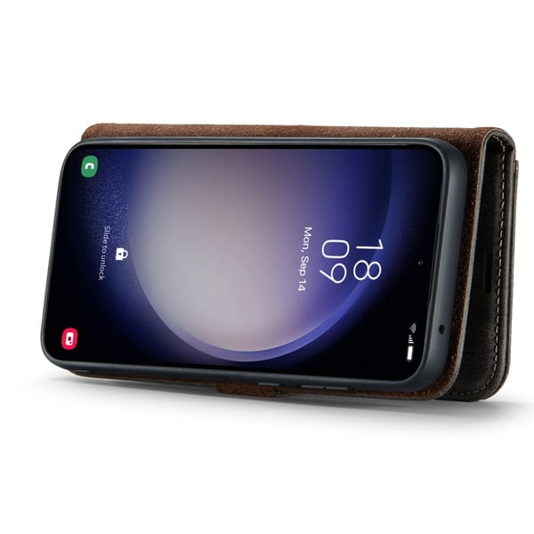 DG MING Samsung A36 5G 2-i-1 Magnet Flip Cover - Grå