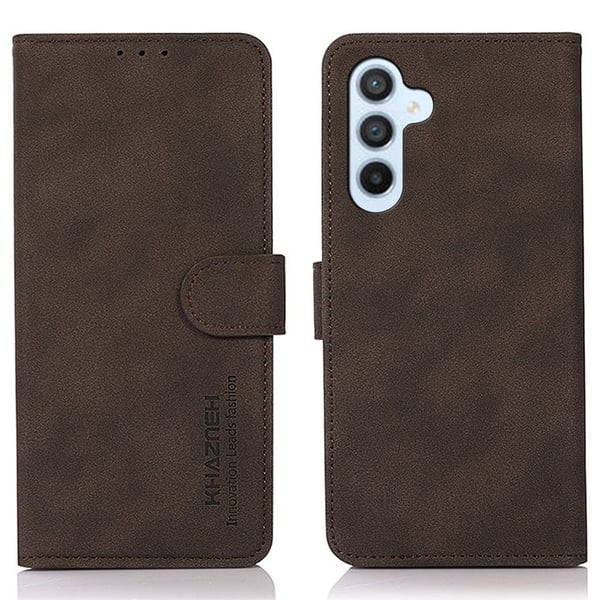 SKALO Samsung A36 5G KHAZNEH Flip Cover - Brun