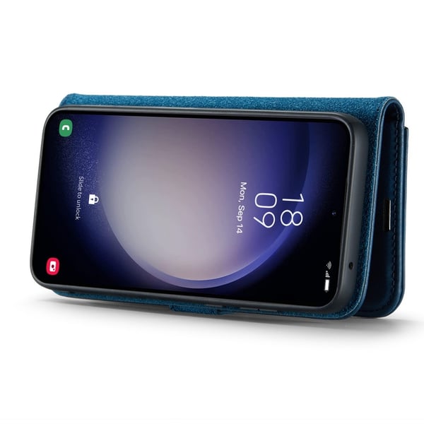 DG MING Samsung A36 5G 2-i-1 Magnet Flip Cover - Blå