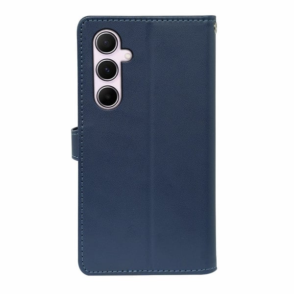 SKALO Samsung A36 5G 9-RUM Flip Cover - Blå