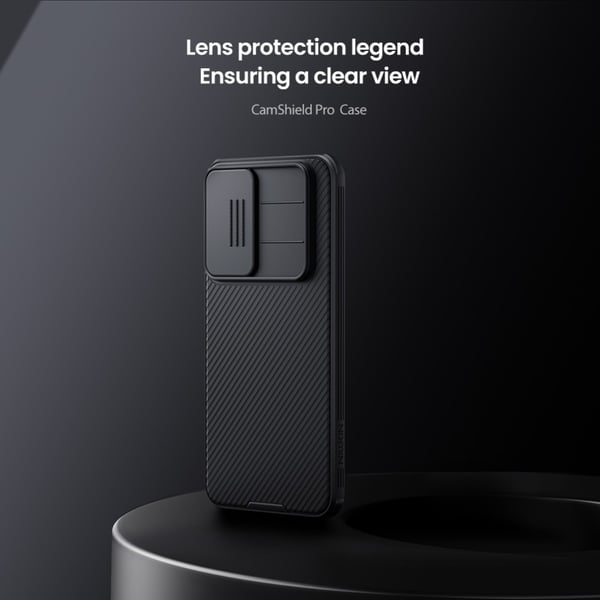 NILLKIN Samsung A56 5G CamShield Pro Series Cover - Sort