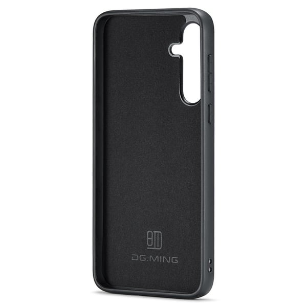 DG MING Samsung A56 5G Premium PU-læder Hybrid Cover - Mørkebrun