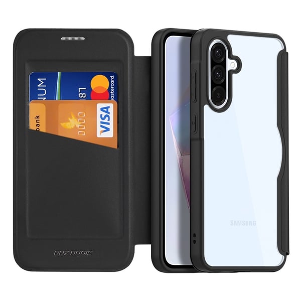 DUX DUCIS Samsung A36 5G Skin X Pro Flip Cover - Sort